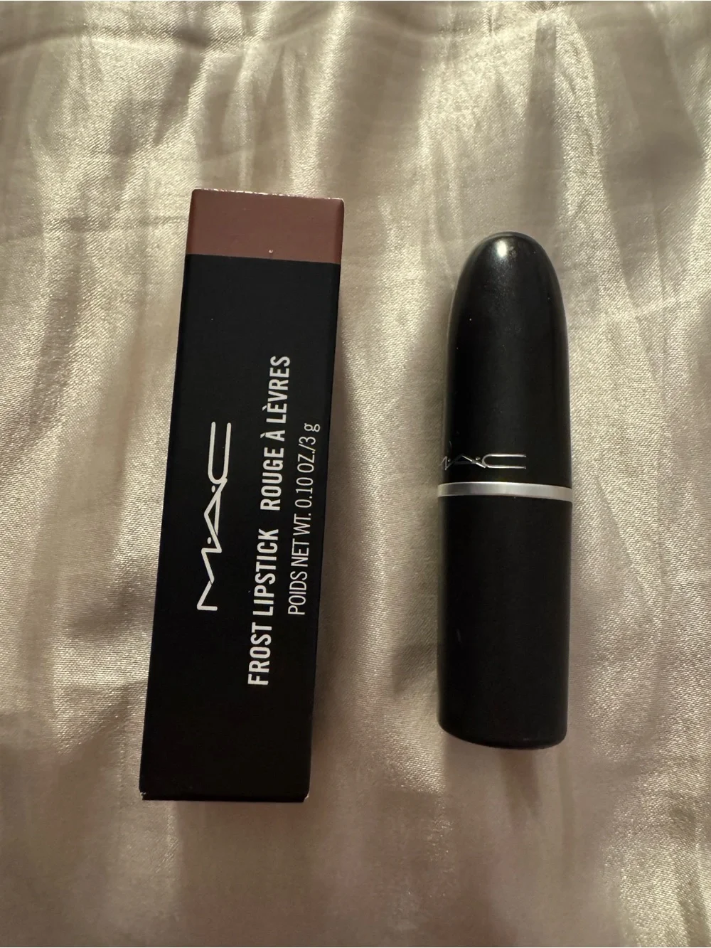 MAC Frost Lipstick Plum Dandy 313 New in Box